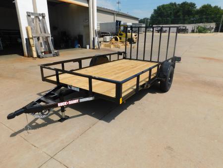 New 2027 Buck Dandy 77X12 2900 GVWR Utility Trailer