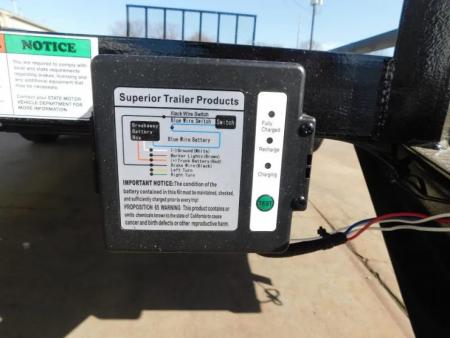 New 2026 Buck Dandy 83X16 Side Gate 7000 GVWR Utility Trailer