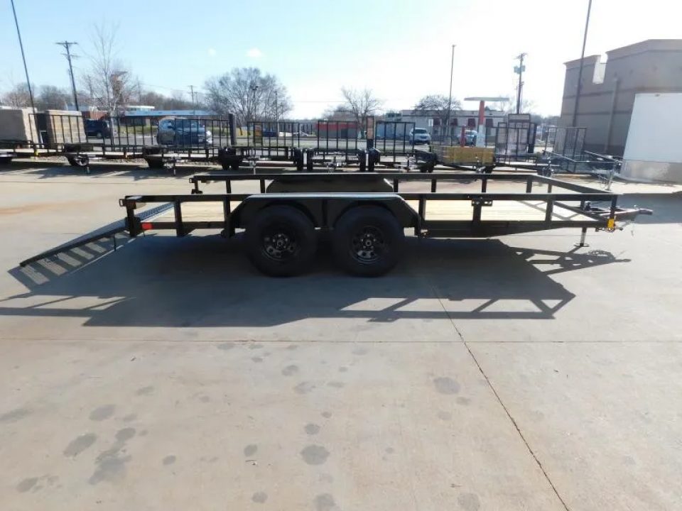 New 2026 Buck Dandy 83X16 7000 GVWR Utility Trailer