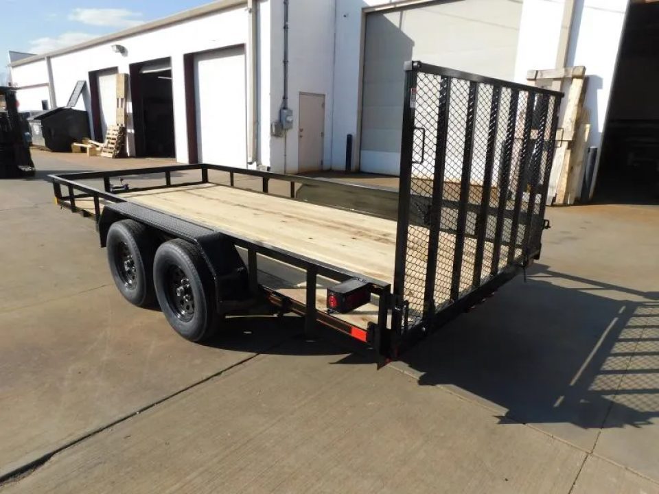 New 2026 Buck Dandy 83X16 7000 GVWR Utility Trailer