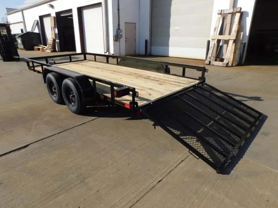 New 2026 Buck Dandy 83X16 7000 GVWR Utility Trailer