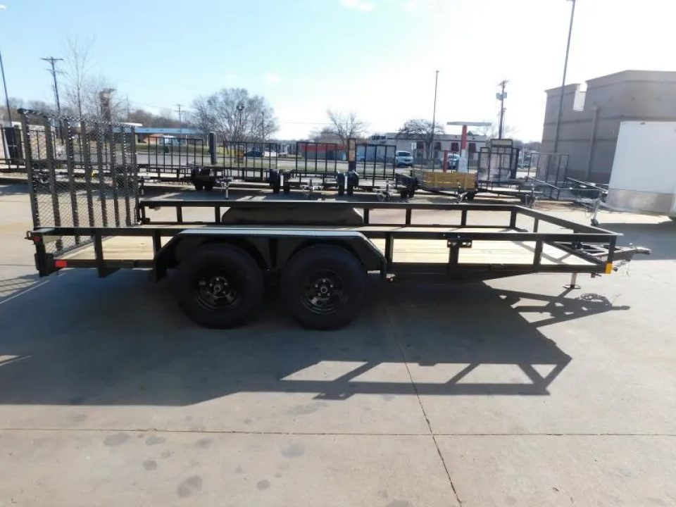New 2026 Buck Dandy 83X16 7000 GVWR Utility Trailer