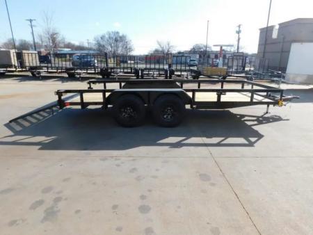 New 2026 Buck Dandy 83X16 7000 GVWR Utility Trailer