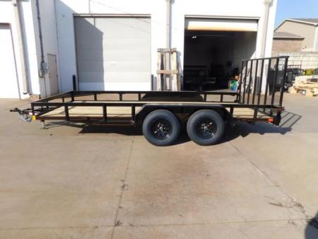 New 2026 Buck Dandy 83X16 7000 GVWR Utility Trailer