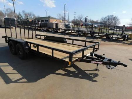 New 2026 Buck Dandy 83X16 7000 GVWR Utility Trailer