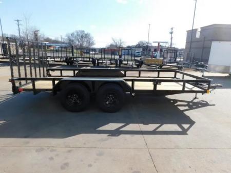 New 2026 Buck Dandy 83X16 7000 GVWR Utility Trailer