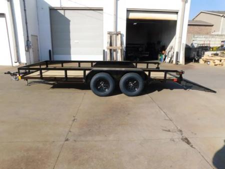 New 2026 Buck Dandy 83X16 7000 GVWR Utility Trailer