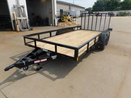 New 2027 Buck Dandy 83X16 7000 GVWR Utility Trailer