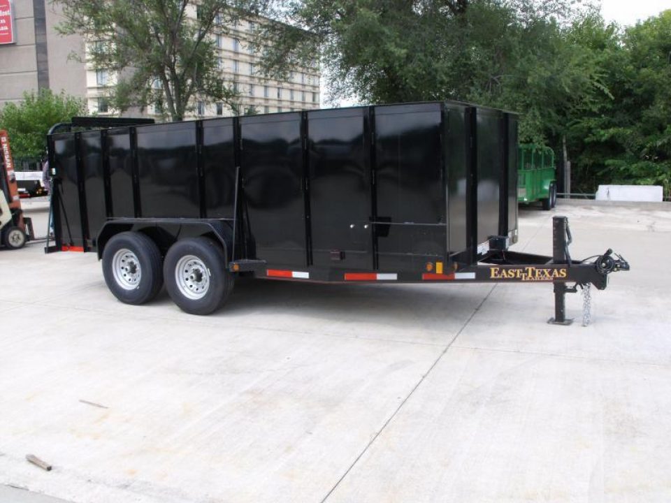 New Landscape  Trailer  High Wall_____Keep Your Items Out Of Sight______83 X 16 Steel  HD Tube Gate 14000 GVW  14 Ply Tires