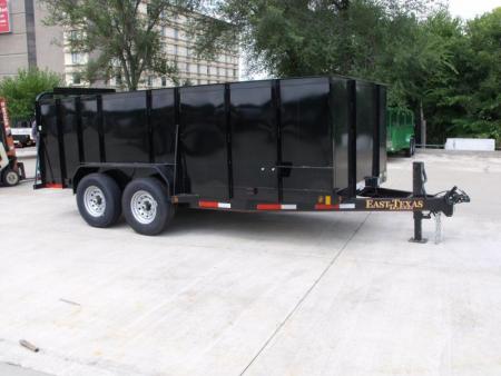 New Landscape  Trailer  High Wall_____Keep Your Items Out Of Sight______83 X 16 Steel  HD Tube Gate 14000 GVW  14 Ply Tires