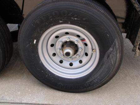 New Landscape  Trailer  High Wall_____Keep Your Items Out Of Sight______83 X 16 Steel  HD Tube Gate 14000 GVW  14 Ply Tires