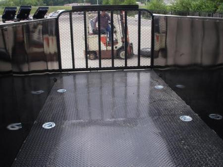 New Landscape  Trailer  High Wall_____Keep Your Items Out Of Sight______83 X 16 Steel  HD Tube Gate 14000 GVW  14 Ply Tires