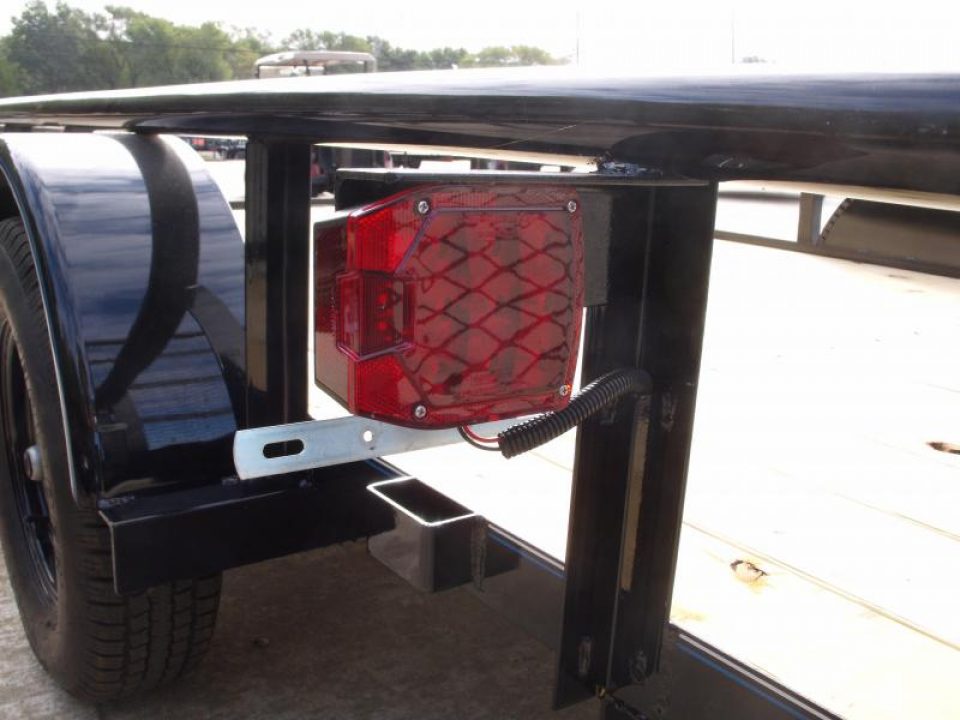 New Utility Trailer 83 x 12    Pipe Rail Top   Rear 48" Lay-N-Tailgate  2990 Axle