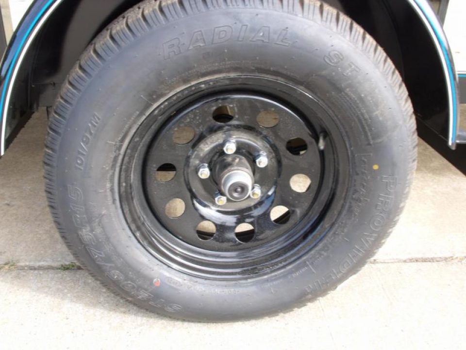 New Utility Trailer 83 x 12    Pipe Rail Top   Rear 48" Lay-N-Tailgate  2990 Axle