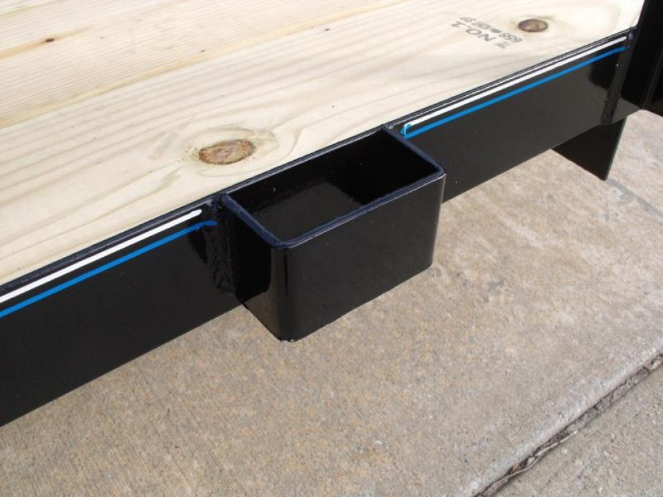 New Utility Trailer 83 x 12    Pipe Rail Top   Rear 48" Lay-N-Tailgate  2990 Axle