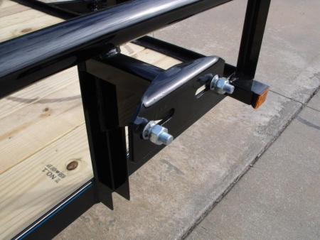 New Utility Trailer 83 x 12    Pipe Rail Top   Rear 48" Lay-N-Tailgate  2990 Axle