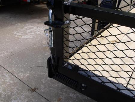 New Utility Trailer 83 x 12    Pipe Rail Top   Rear 48" Lay-N-Tailgate  2990 Axle