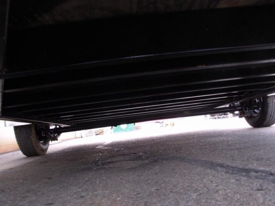 New HUGE SALE WHILE THEY LAST    !!! Enclosed Trailer 7 X 12 Ramp  7'  Interior Insulated Trailer Two Tone Charcoal Frt/ Silver Mist Rear   In Color  Tube Construction