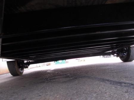 New HUGE SALE WHILE THEY LAST    !!! Enclosed Trailer 7 X 12 Ramp  7'  Interior Insulated Trailer Two Tone Charcoal Frt/ Silver Mist Rear   In Color  Tube Construction