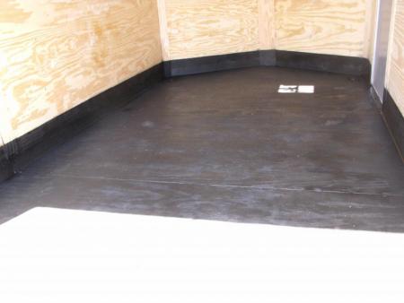 New HUGE SALE WHILE THEY LAST    !!! Enclosed Trailer 7 X 12 Ramp  7'  Interior Insulated Trailer Two Tone Charcoal Frt/ Silver Mist Rear   In Color  Tube Construction