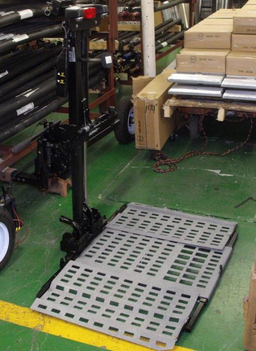 Used BRUNO Out-Sider ASL-250A/B & ASLHTP- Exterior Scooter & Powerchair Lift & Carrier