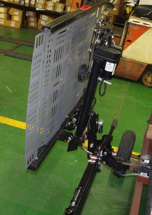 Used BRUNO Out-Sider ASL-250A/B & ASLHTP- Exterior Scooter & Powerchair Lift & Carrier