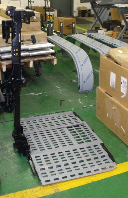 Used BRUNO Out-Sider ASL-250A/B & ASLHTP- Exterior Scooter & Powerchair Lift & Carrier