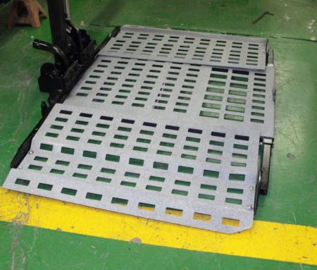 Used BRUNO Out-Sider ASL-250A/B & ASLHTP- Exterior Scooter & Powerchair Lift & Carrier