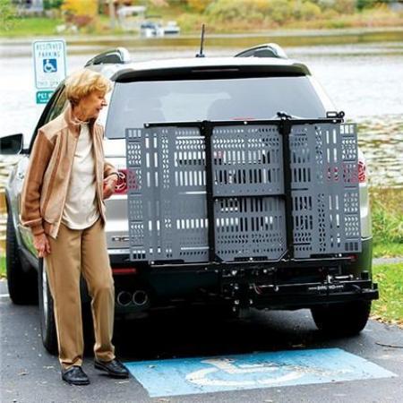 Used BRUNO Out-Sider ASL-250A/B & ASLHTP- Exterior Scooter & Powerchair Lift & Carrier