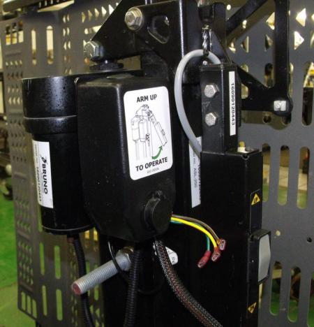 Used BRUNO Out-Sider ASL-250A/B & ASLHTP- Exterior Scooter & Powerchair Lift & Carrier