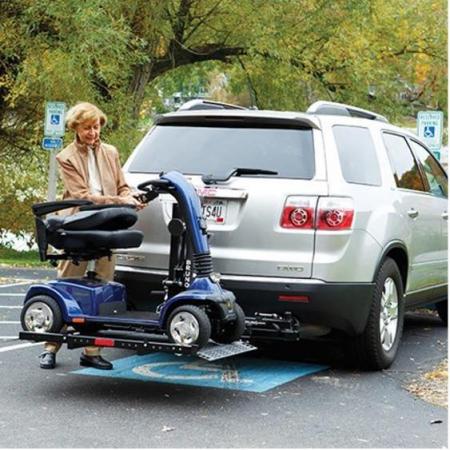 Used BRUNO Out-Sider ASL-250A/B & ASLHTP- Exterior Scooter & Powerchair Lift & Carrier