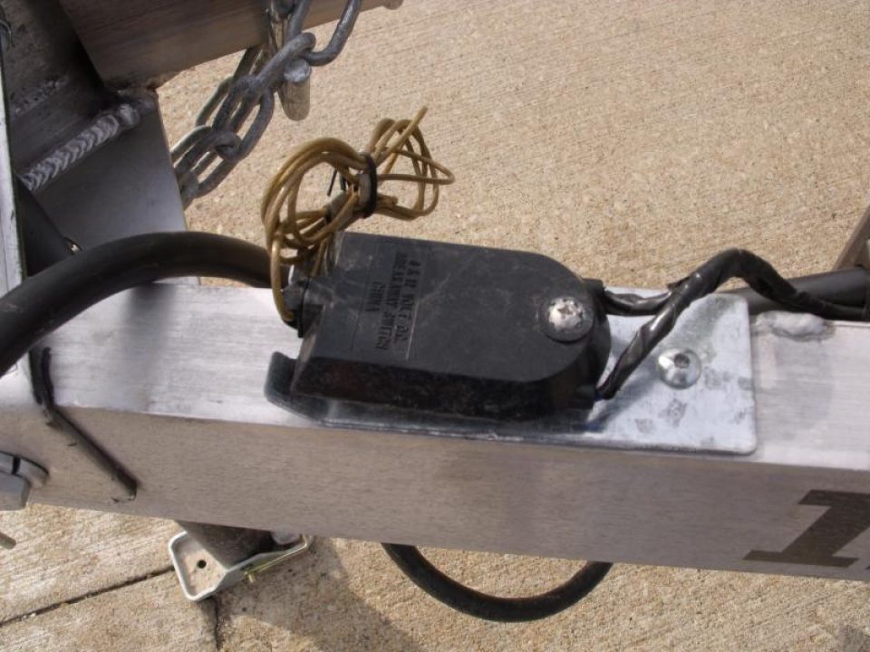 New Aluminum Trailer 83 X 14 Rear Gate  Brakes 7000 Gvwr