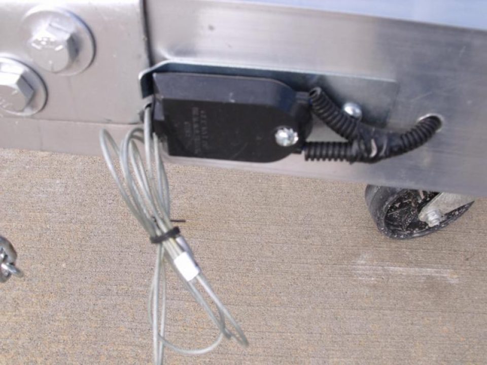 New Aluminum Trailer 83 X 14 Rear Gate  Brakes 7000 Gvwr