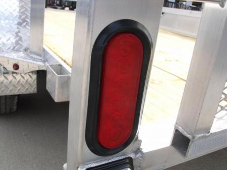 New Aluminum Trailer 83 X 14 Rear Gate  Brakes 7000 Gvwr