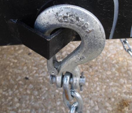 New Enclosed Trailer 5 X 10 Ramp 2990 Axle Black In Color  Extended Tongue All Tube Construction