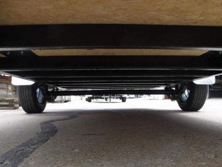 New HUGE SALE  Enclosed Trailer 5 X 10 Ramp 2990 Axle White In Color All Tube Construction