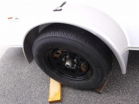 New HUGE SALE WHILE THE LAST  !!!  Enclosed Trailer 6 X 12  BARN DOOR    6' 9"  Interior White  In Color  All Tube Construction