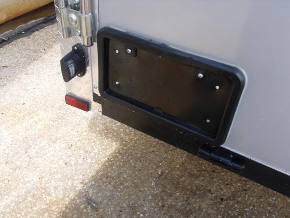 New HUGE SALE Enclosed Trailer 5 X 10 Ramp 2990 Axle Silver Mist  In Color All Tube Construction