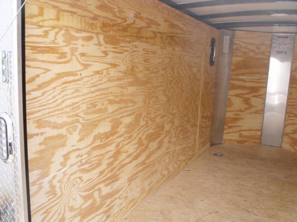 New HUGE SALE Enclosed Trailer 5 X 10 Ramp 2990 Axle Silver Mist  In Color All Tube Construction