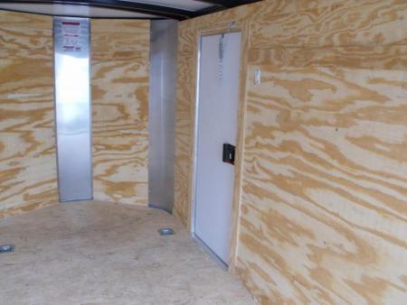 New HUGE SALE Enclosed Trailer 5 X 10 Ramp 2990 Axle Silver Mist  In Color All Tube Construction