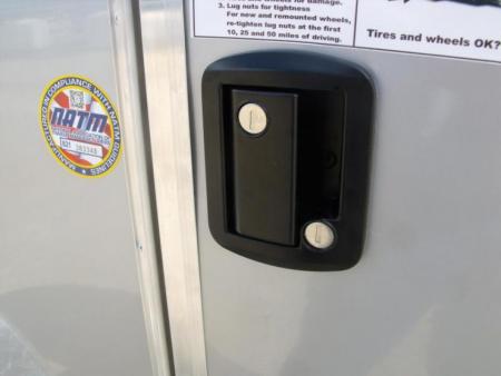 New HUGE SALE Enclosed Trailer 5 X 10 Ramp 2990 Axle Silver Mist  In Color All Tube Construction