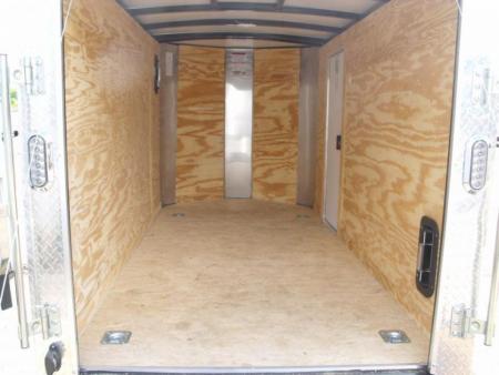 New HUGE SALE Enclosed Trailer 5 X 10 Ramp 2990 Axle Silver Mist  In Color All Tube Construction