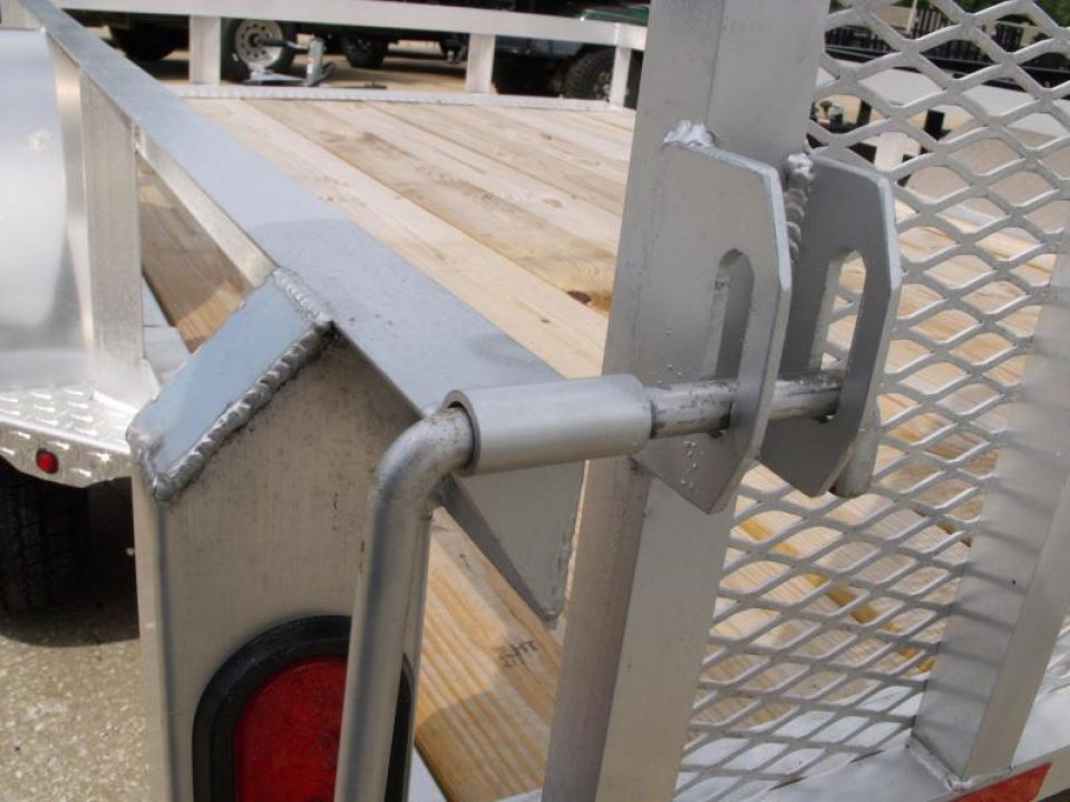 New Aluminum Utility Trailer  77 X 10  Utility Trailer  With  Electric Brakes