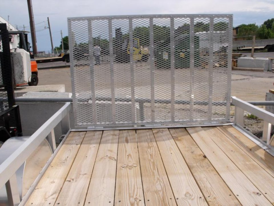 New Aluminum Utility Trailer  77 X 10  Utility Trailer  With  Electric Brakes