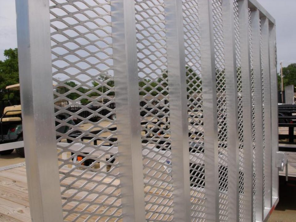 New Aluminum Utility Trailer  77 X 10  Utility Trailer  With  Electric Brakes