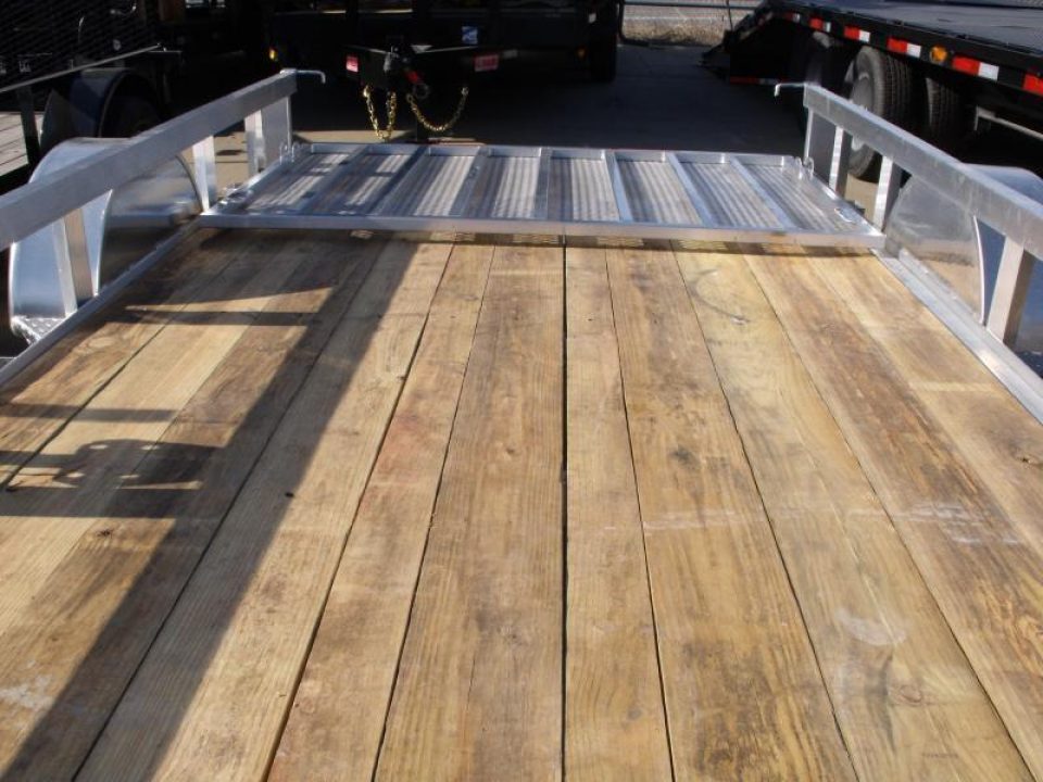 New Aluminum Utility Trailer  77 X 10  Utility Trailer  With  Electric Brakes