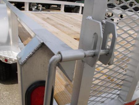 New Aluminum Utility Trailer  77 X 10  Utility Trailer  With  Electric Brakes