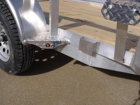 New Aluminum Utility Trailer  77 X 10  Utility Trailer  With  Electric Brakes