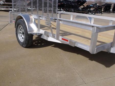 New Aluminum Utility Trailer  77 X 10  Utility Trailer  With  Electric Brakes
