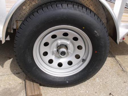 New Aluminum Utility Trailer  77 X 10  Utility Trailer  With  Electric Brakes